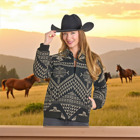 Aztec Thunderbird Bomber Jacket