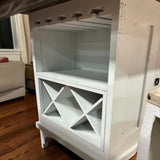 Wine Rack Counter Table