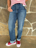 Risen 4Way Stretch Cuffed Jeans