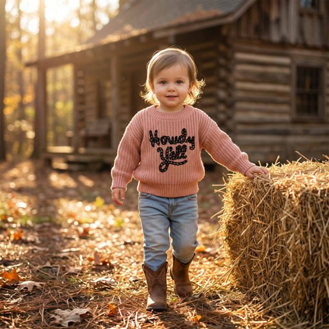 Howdy Y'all Knit Sweater