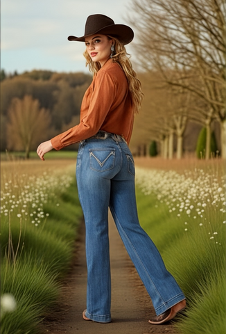Perfect Rise Isabelle Wide Trouser Jeans