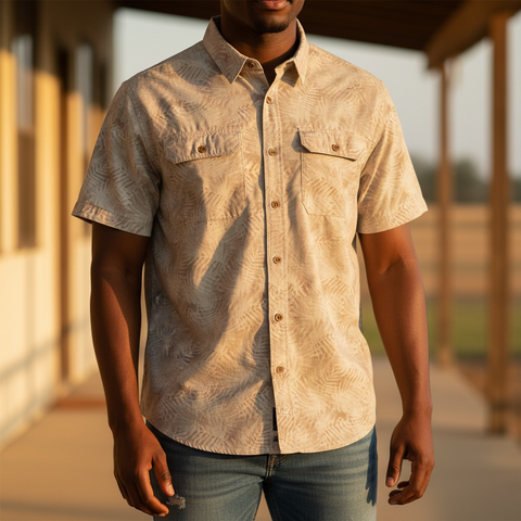 Cream Printed Ventek Outbound