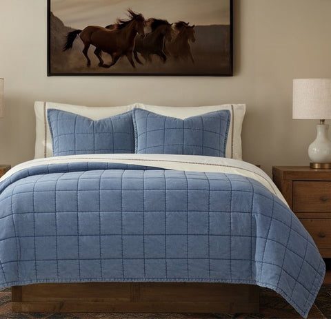 Stonewashed Denim Quilt