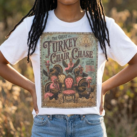 Turkey Run Bling Tee