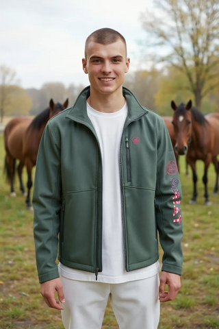 Logo Softshell Jacket- Americana