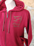 Steer Stitched Zip Hoodie
