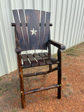 Char Log Pub Chair