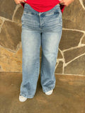 Risen Light Wide Leg Jean