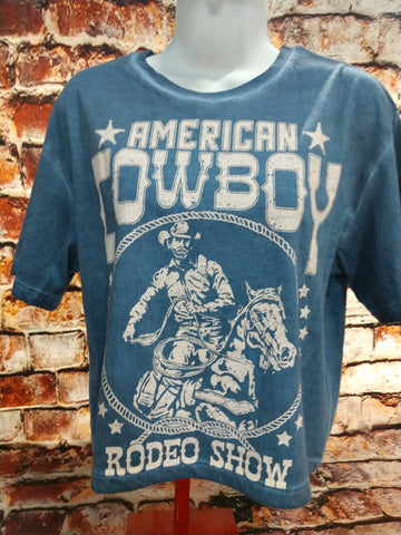 Ladies American Cowboy tshirt