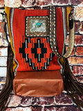 Southwest Blanket Buckle Purse