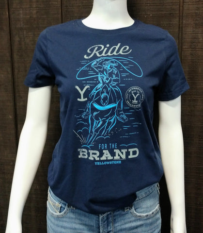 Ride for the Brand- Navy