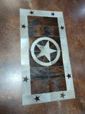 Star Rectangle Floor Mats - 2'x 4'