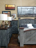 Rustic Grey Bedroom Group