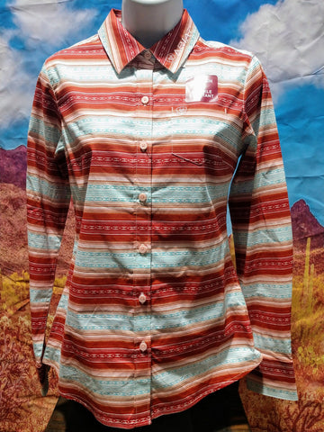 Ariat Team Savannah Print Long Sleeve