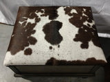Cowhide or Leather Storage Trunks
