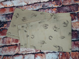 Western Print Cropped Jeans
