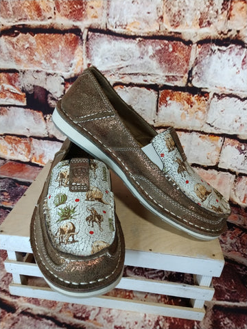 Cruiser Sendero- Copper Metallic/ Multi Nueces