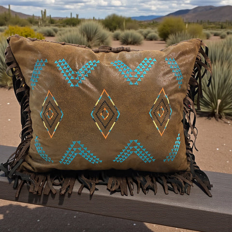 Southwest Diamond Pillow