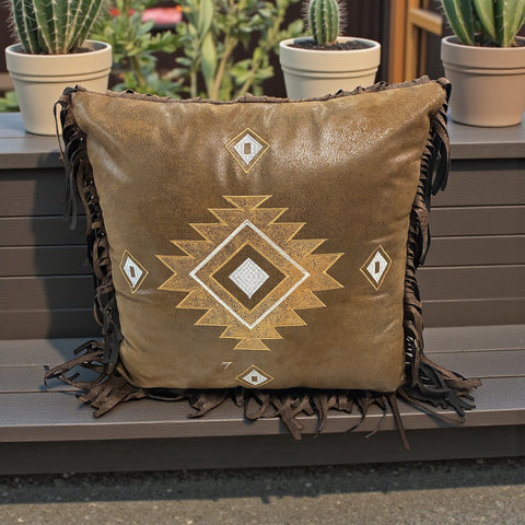 Old West Diamonds Pillow