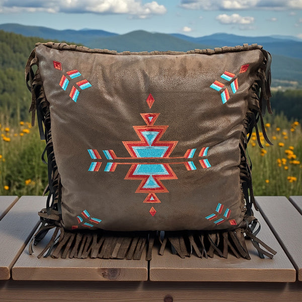 Southwest Cross Pillow – Rnd Rustics
