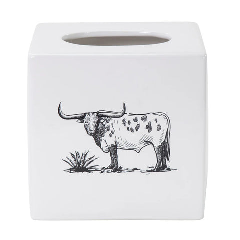 Ranch Life Tissue Box Cover