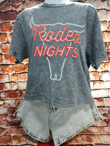 Rodeo nights tshirt