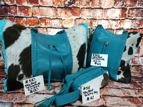 Leather cowhide bags