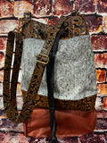 Leather Cowhide Boho Purses