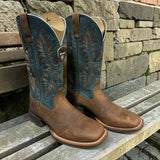 Men's Hudson Wide Square Toe Cowboy Boot