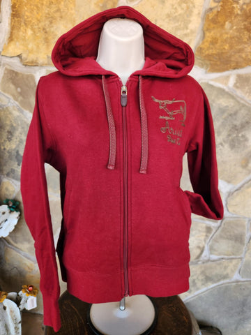 Steer Stitched Zip Hoodie