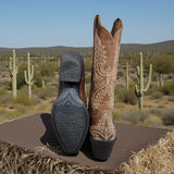 Round Up Collins D Toe Western Boot