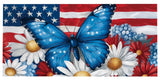 Patriotic Butterfly Sassafrass Switch Mat
