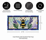 Bee Stained Glass Sassafrass Switch Mat