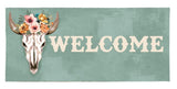 Steer Skull Welcome Sassfrass Switch Mat