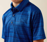 Boy's Blue Quartz Polo