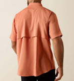 Burnt Brick Rebar Made Tough VentTEK Work Shirt