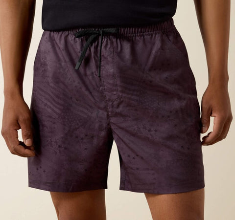 The Weekender 6" Gray Americana Shorts