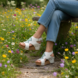Hana Turquoise Wedge Heel