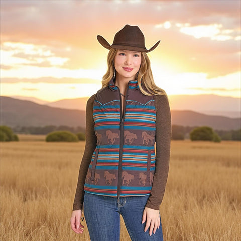 Horse Reversible Vest
