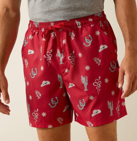 The Weekender 6" Haute Red Shorts