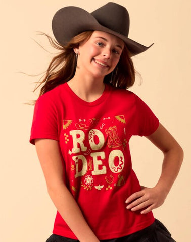 Girls Rodeo Collage Tee