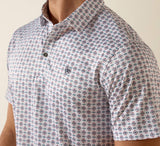 Southwest Triangle Printed Polo