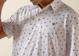 Western Toss Printed Polo