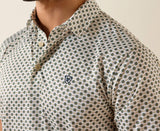 Yellow Aztec Printed Polo