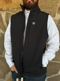 Vernon Black Softshell Vest