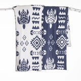 Pacific Blue Stretchy Throw