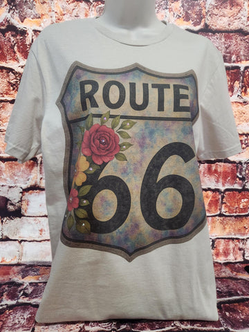 Route 66 Bling Graphic Tee