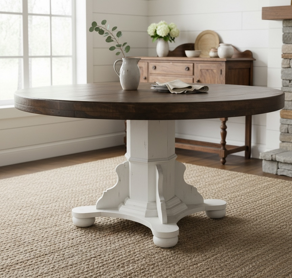 Ixtapa Round Dining Table – Rnd Rustics