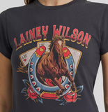 Lainey Wilson x Wrangler On Deck Shrunken Band Tee