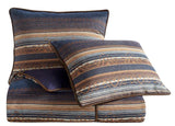 Blue Estes Chenille Comforter Set